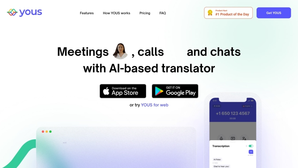 YOUS: AI Translator for Seamless Multilingual Calls