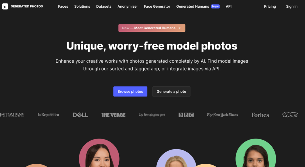 Generated Photos: AI Model Images, Copyright-Free, Diverse Downloads Generated Photos: AI Model Images, Copyright-Free, Diverse Downloads