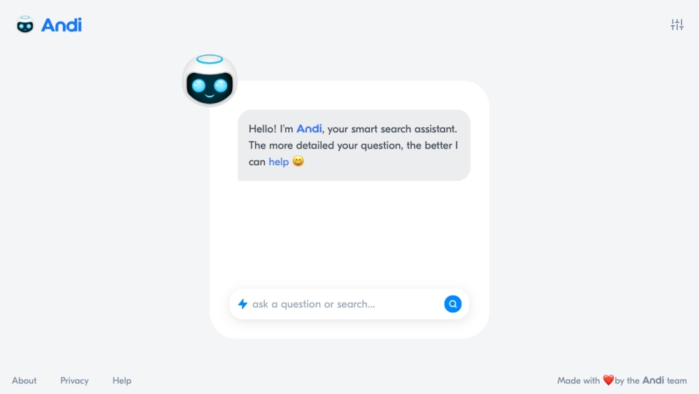 Andi: AI-Powered Query Tool for Direct, Smart Answers