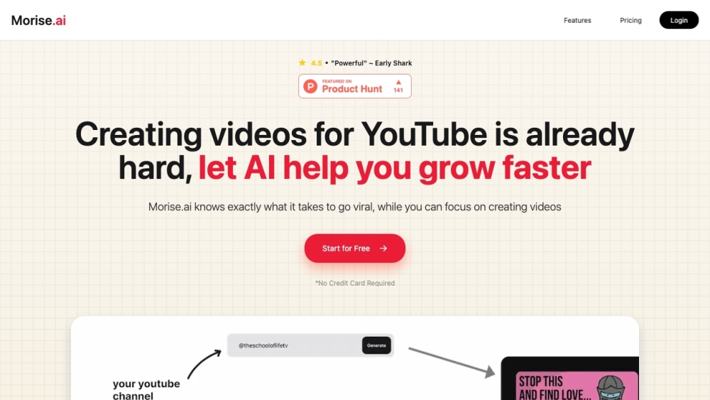 Morise.ai: AI Toolbox Enhancing YouTube Content Creation for Creators