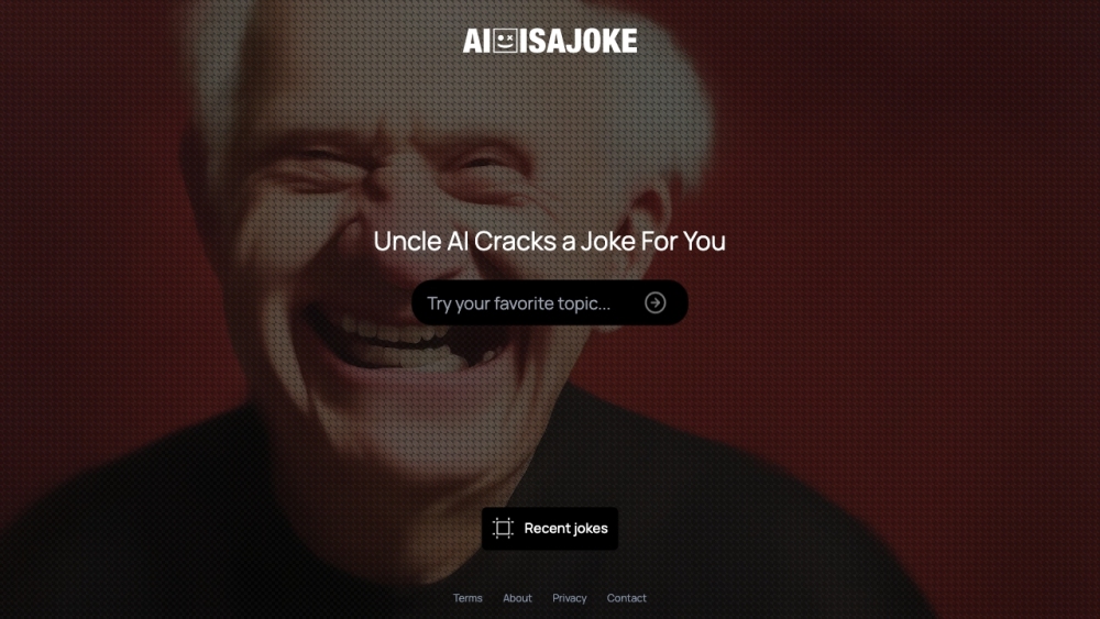 Make Uncle A.I. Crack a Joke: AI Joke Generator : Topic-Based Jokes, Recent Jokes