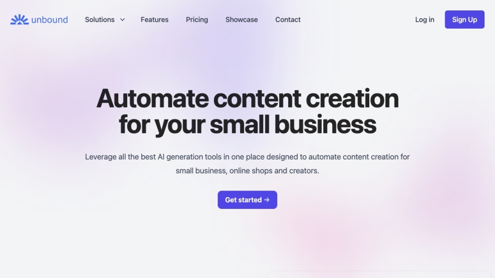 Unbound: AI-Powered Tools for Enhanced Productivity & Creativity