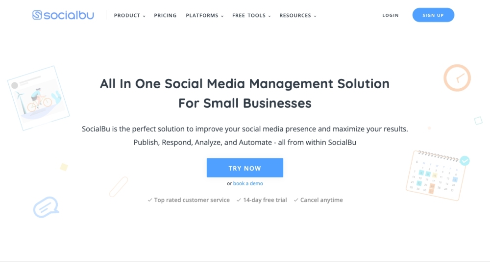 SocialBu: Schedule Posts, Automate Tasks, Monitor Socials