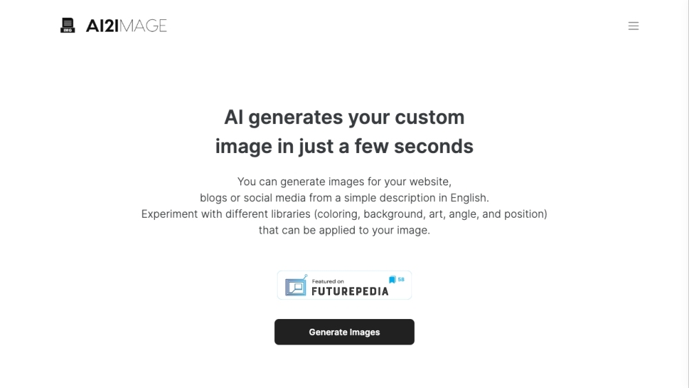 AI2image: AI-Powered Custom Image Generator, High-Quality, Any Style