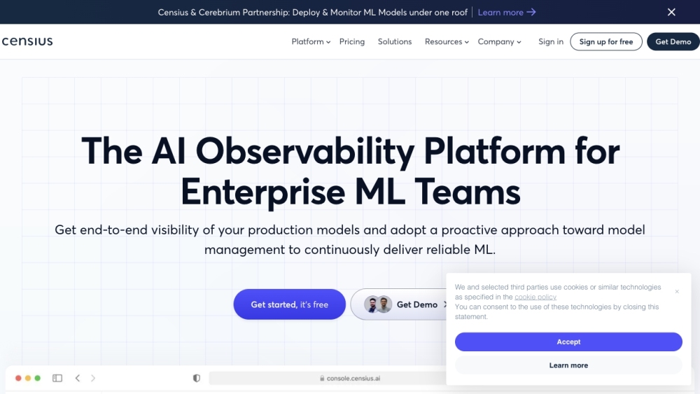 Censius: AI Observability, Model Monitoring & Management