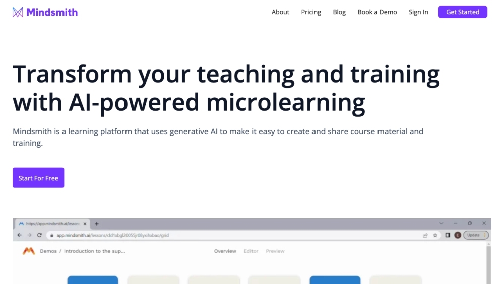 Mindsmith: AI-Powered Learning - Generative Authoring Tool : Create & Share Learning Content Efficiently