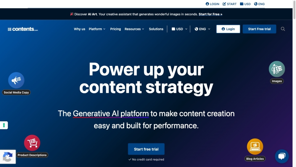 Contents.com: AI Content & SEO Tools for Business