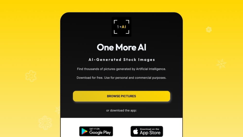 One More AI: High-Quality, AI-Generated Stock Images for Your Needs