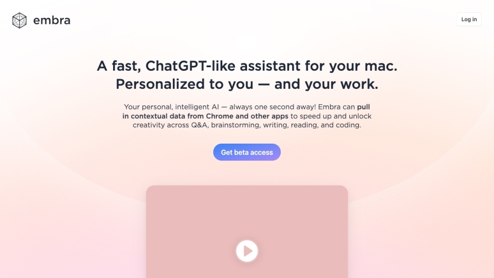 Embra AI Assistant: Powerful, Fast, Private for Teams & Pros