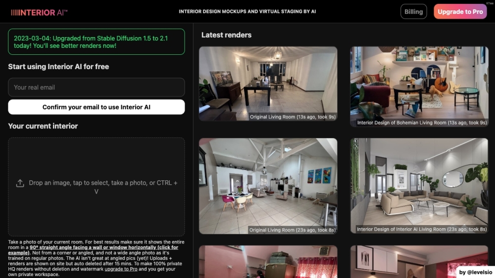 InteriorAI: AI-Powered Home Decorator Transforms Your Space