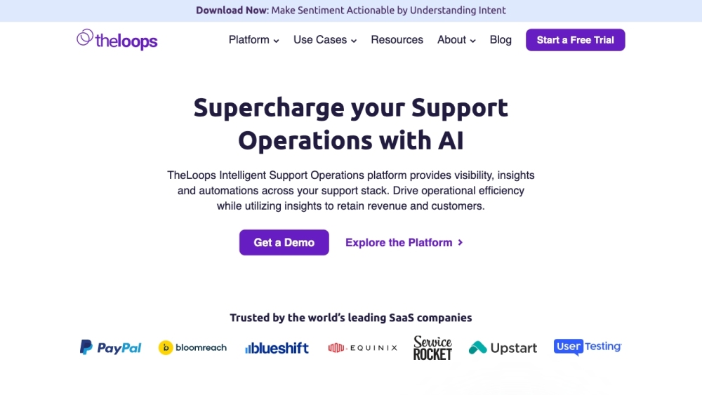 TheLoops AI for CX: AI-Driven Insights, Predictions & Trends