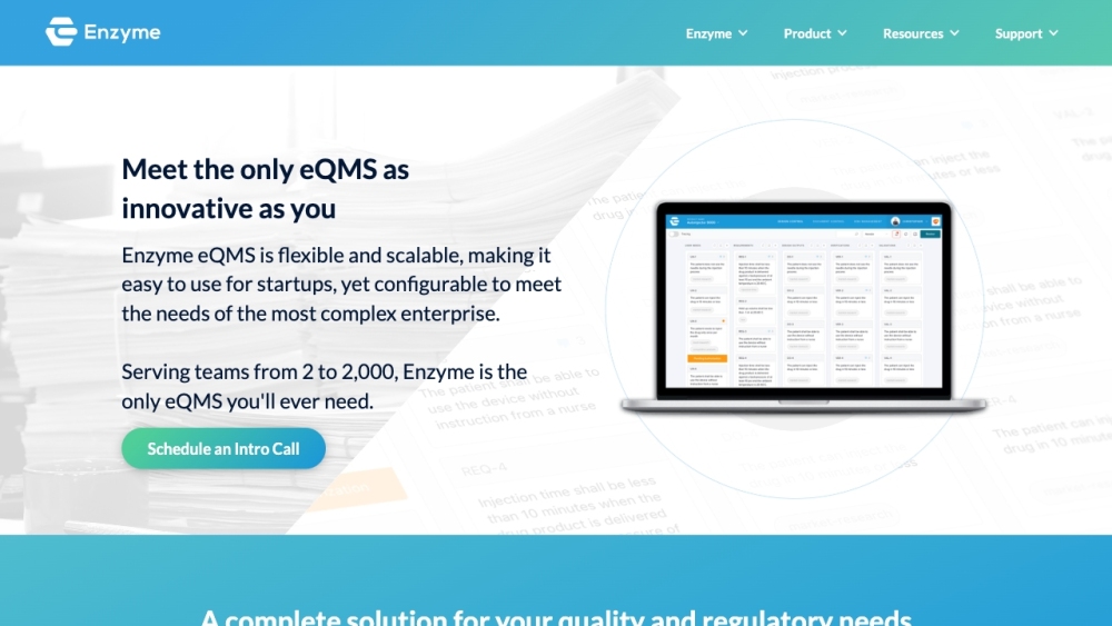 Enzyme QMS: Compliance, Risk Management, CAPA & Training