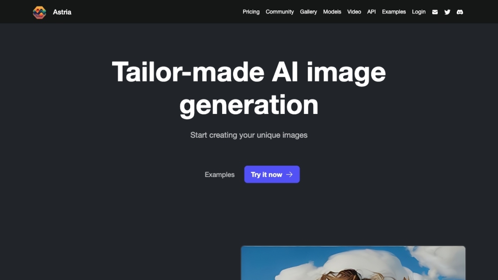 Astria: Generative AI for Custom Images & Dreambooth API Technology