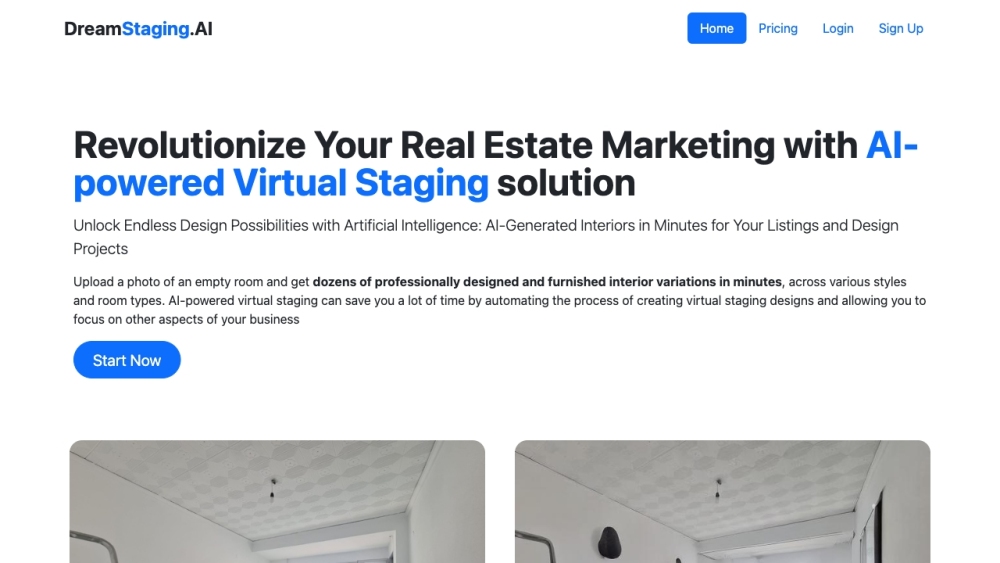 DreamStaging.AI: AI Virtual Staging & Real Estate Marketing Revolution