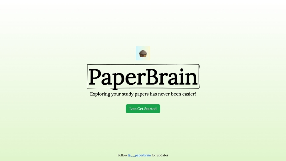 PaperBrain: Simplify Research Paper Exploration & Study