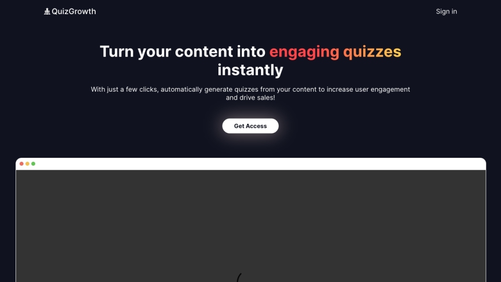 Quizify: Transform Content into Engaging Quizzes, Boost Sales