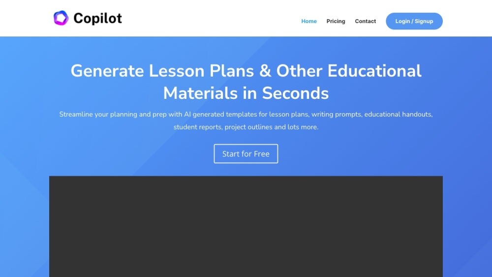 Education Copilot: AI Lesson Planning & Resource Generation