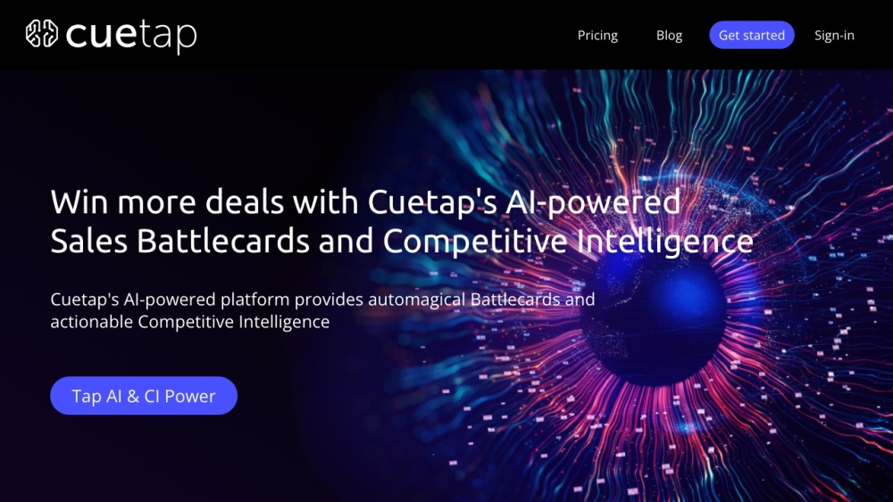 Cuetap: AI-Powered Sales Battlecards & Competitive Intelligence Platform