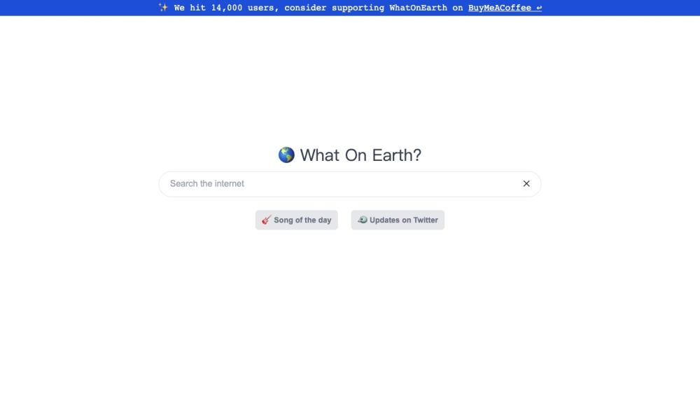 What On Earth? : Powerful Search Engine for Comprehensive Online Searches