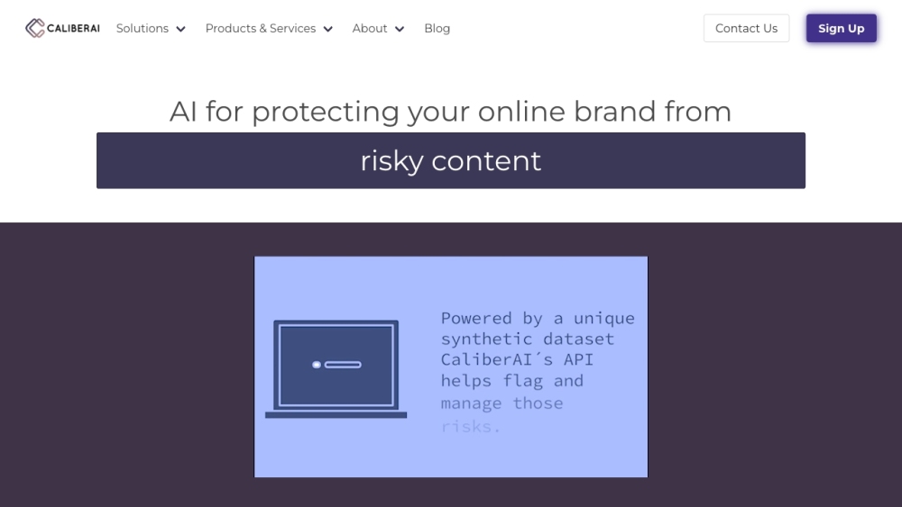 CaliberAI: AI Risk Detection for Brand Protection & Content Safety