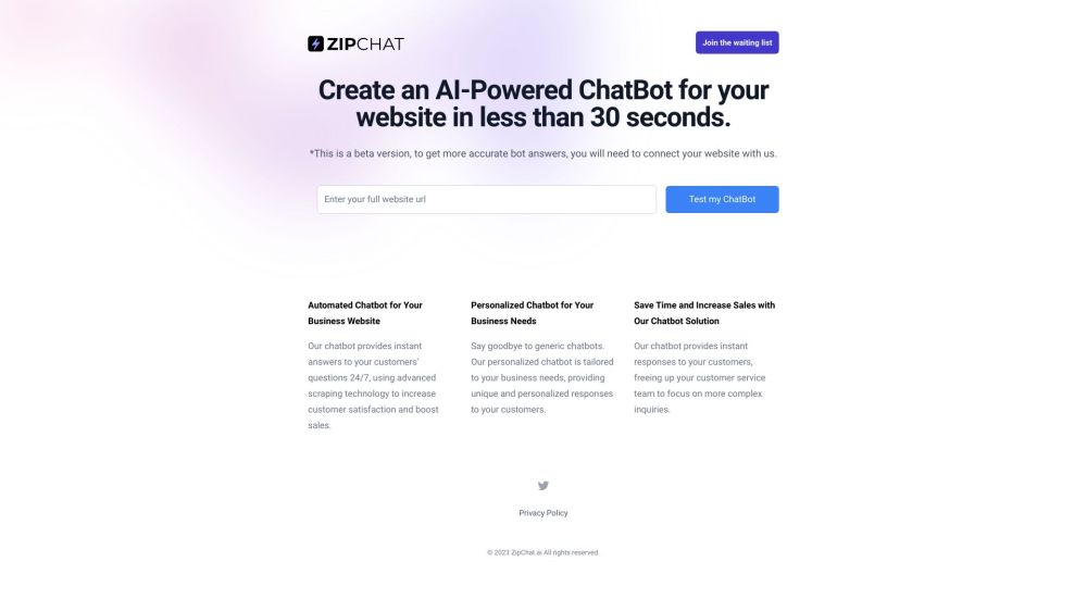 Zipchat®: AI-Powered Super-Chatbot Boosts Sales & Cuts Service Costs