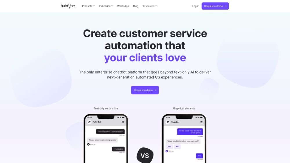 Hubtype: Conversational AI & Interactive Customer Service Platform