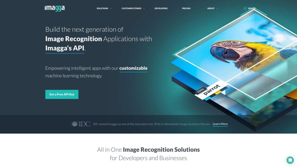 Imagga: Image Recognition API for Tagging, Search & Moderation