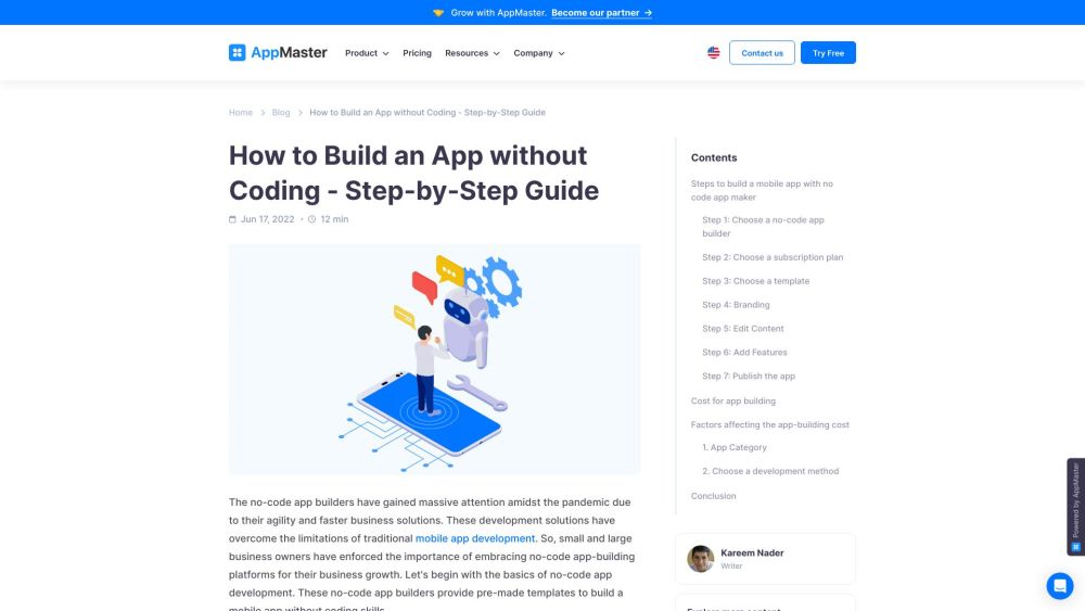 AppMaster: No-Code App Building, Features, Pricing & Reviews