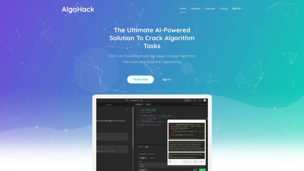 AlgoHack: AI-Powered Tool to Crack Algorithm Code Challenges Effortlessly