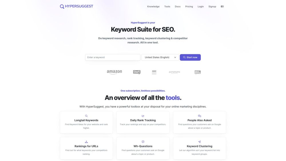 HyperSuggest: Keyword Research, Content Ideas, SEO Analysis