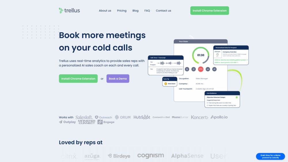 Trellus: AI Sales Coach, Real-Time Analytics & Personalized Tips