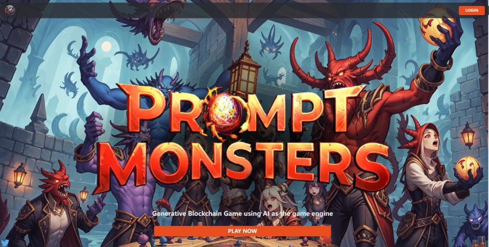 Prompt Monsters: AI Blockchain Game with Unique Monster Battles