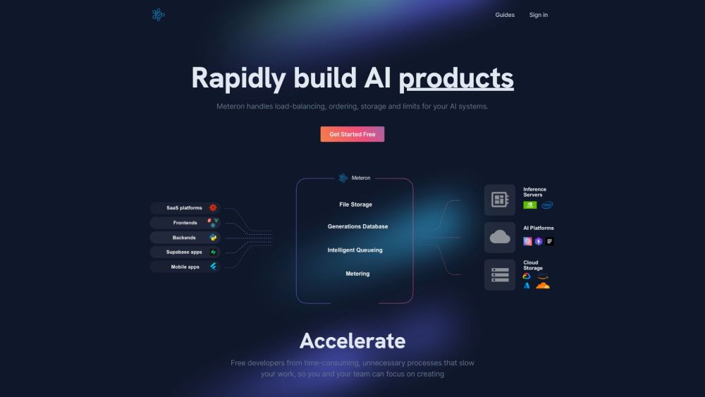 Meteron AI: Easy Toolset for AI Growth, Load-Balancing, Unlimited Storage