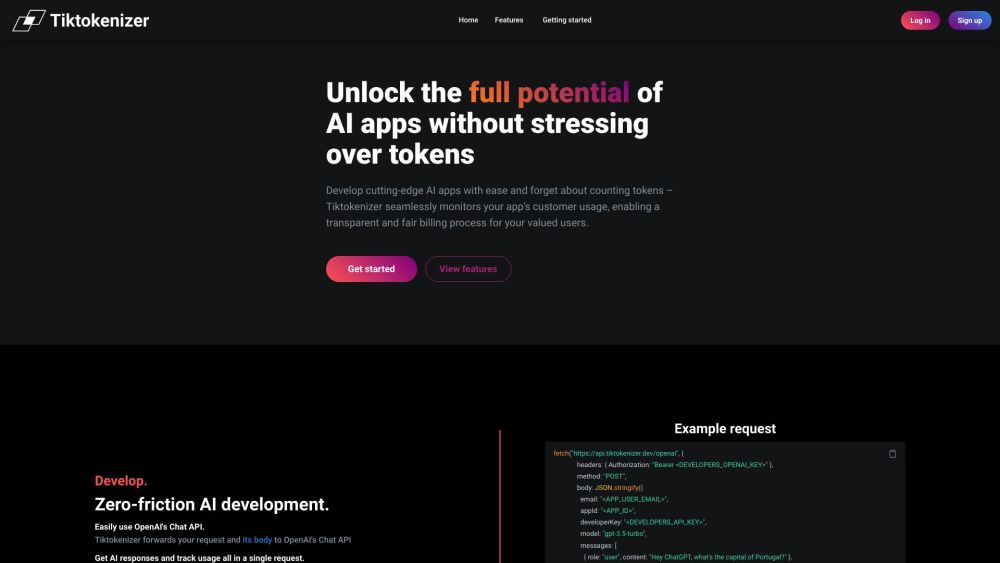Tiktokenizer: Monitor AI Tokens & Ensure Fair Billing for Developers