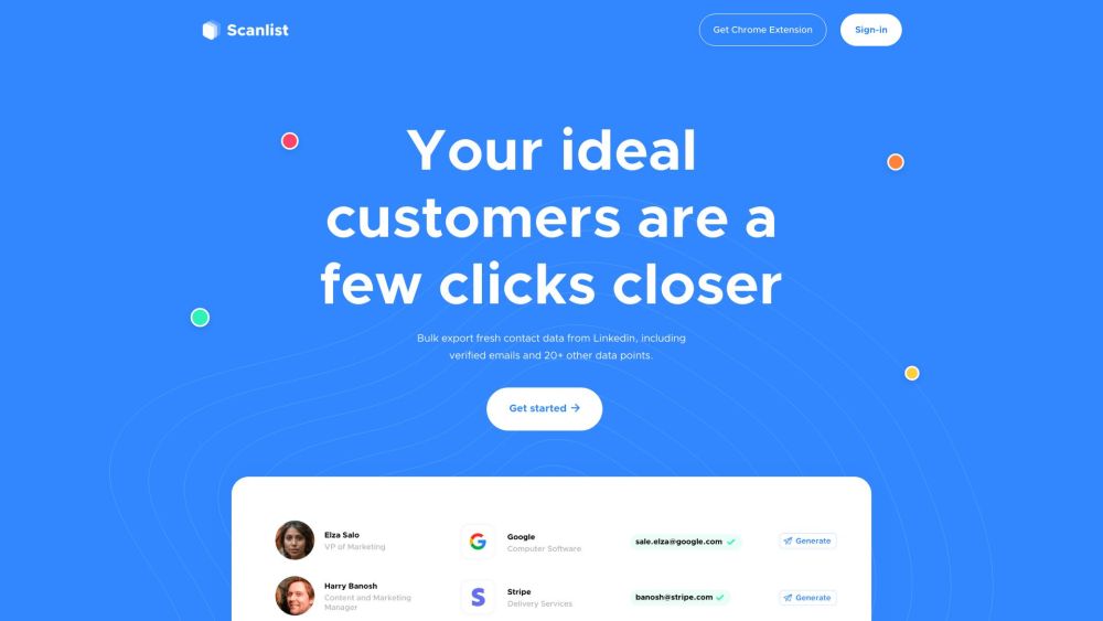 Scanlist: AI-Powered Contact Scraping & Personalized Messaging at Scale