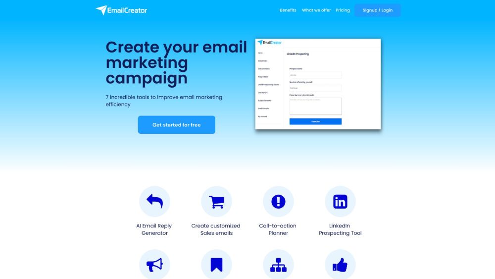 Email Creator: Web-Based Platform for Efficient, Easy Email Creation