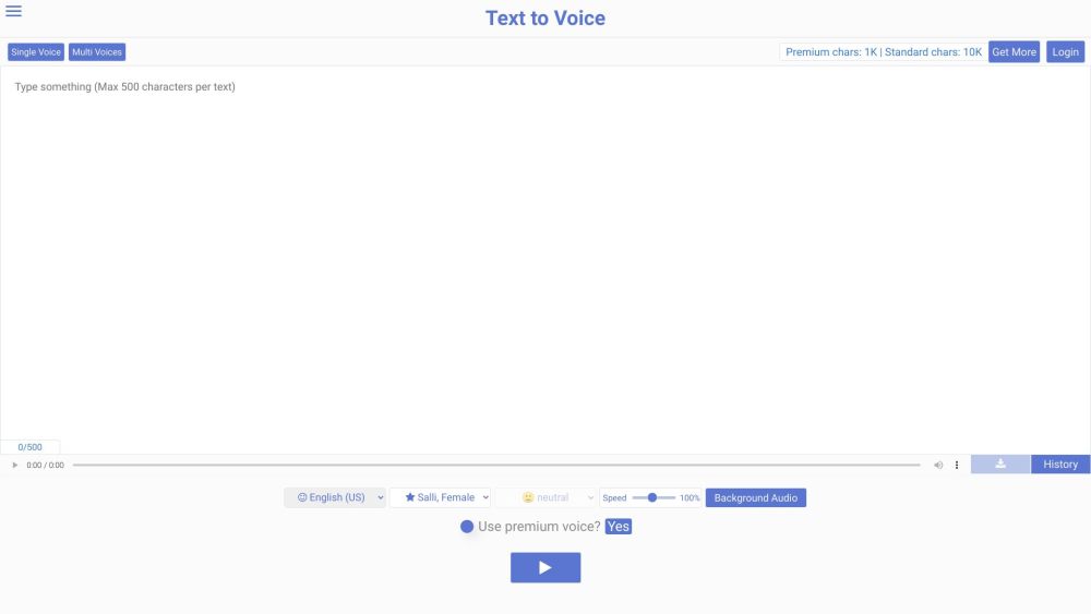 Online Text to Speech with Emotions: Free AI English Voice Converter