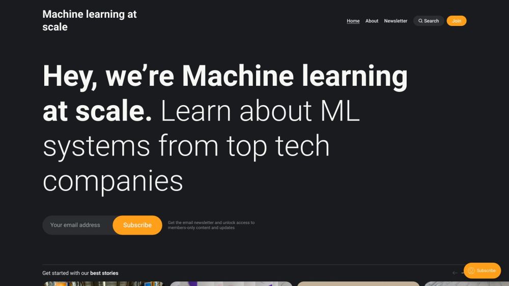 Machine Learning at Scale: Insights, Articles, Newsletters, and More