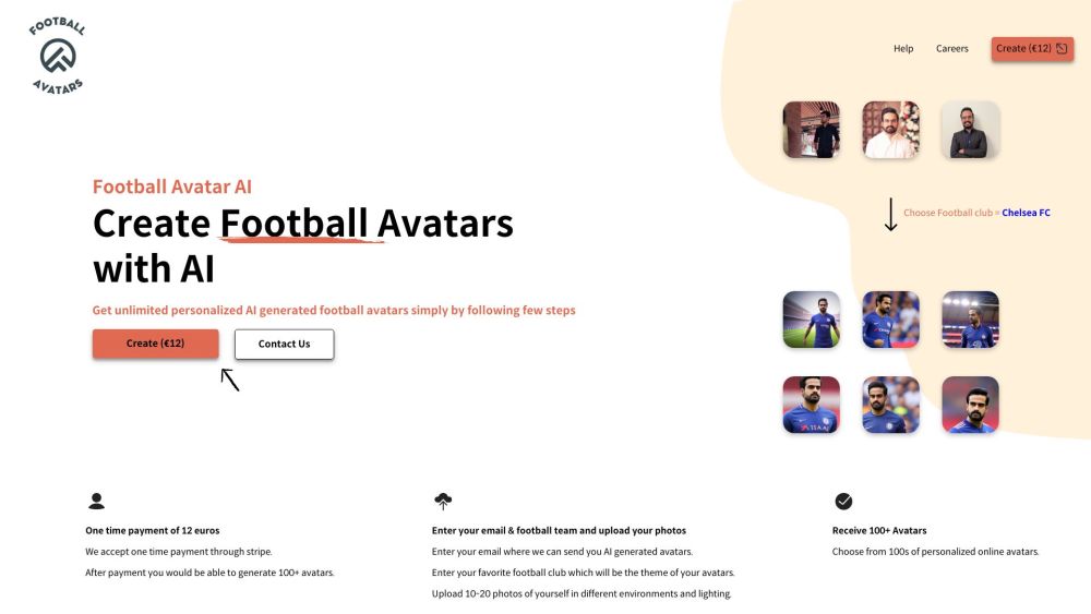 Football Avatar AI: Get 100+ Personalized Avatars with AI Technology