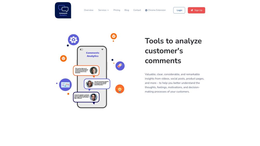 **Comments Analytics: AI-Powered Insights from Web, Social & Video Comments**