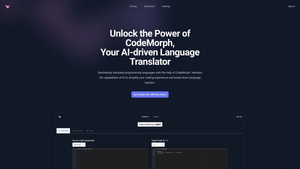 Code Translator: AI-Powered Tool for Effortless Code Conversion