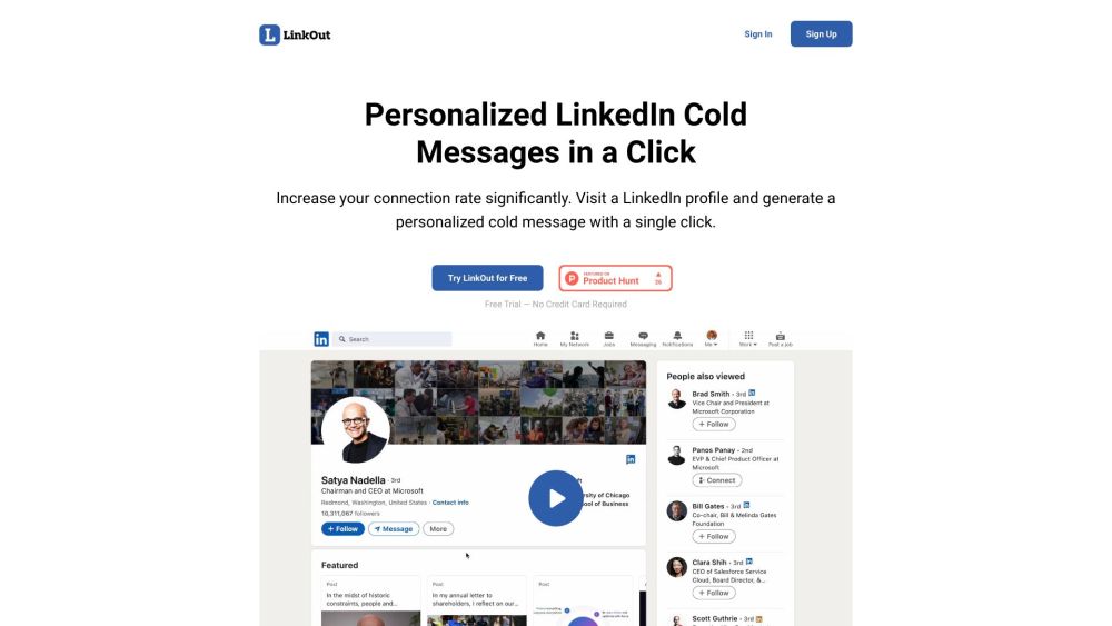 LinkOut: Personalized LinkedIn Messages to Boost Connection Rates