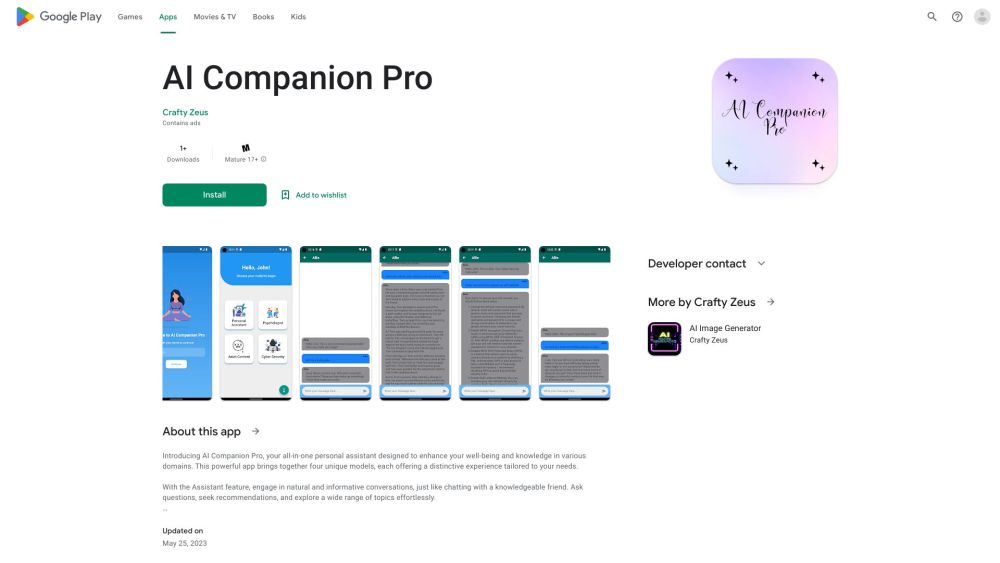 AI Companion Pro: Improve Well-being, Gain Knowledge, Ensure Safety