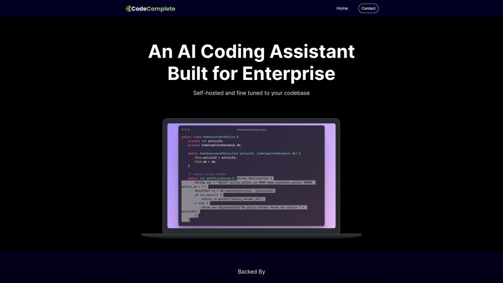 CodeComplete: AI Coding Assistant for Enterprise : Use cases, Pricing, Reviews, Core features, alternatives