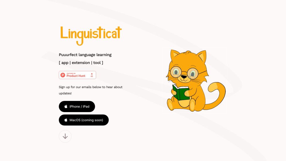 Linguisticat: Reinforce Vocabulary Browsing - App & Extension