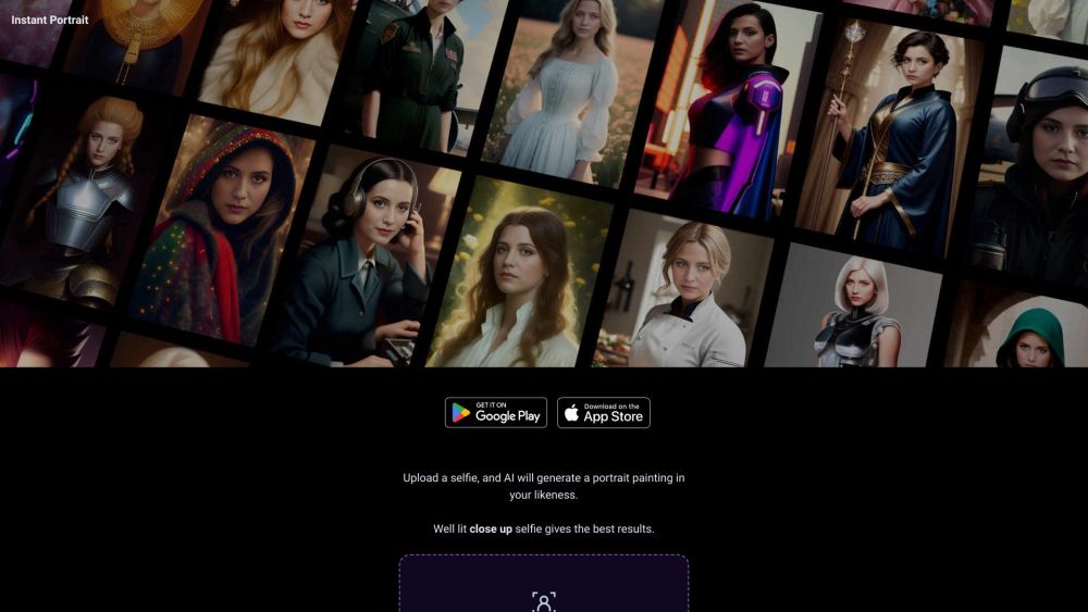 Instant Portrait: AI Selfie to Portrait Painting Generator Online