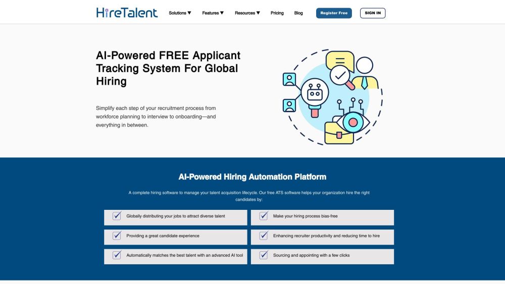 HireTalent: AI-Powered ATS for 10X Faster Global Recruitment