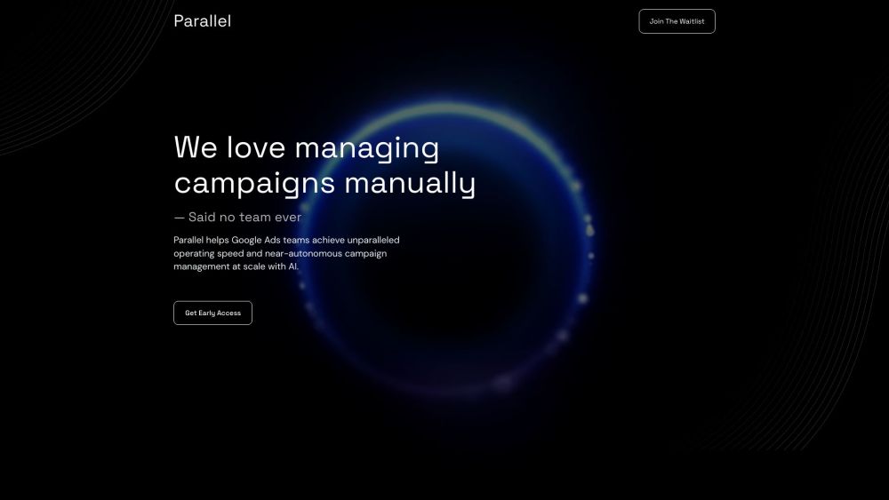 Parallel | AI-Powered Google Ads Co-Pilot: Automate Ads Faster