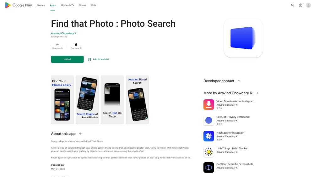 Find That Photo: AI-Powered Tool for Easy Photo Search & Location