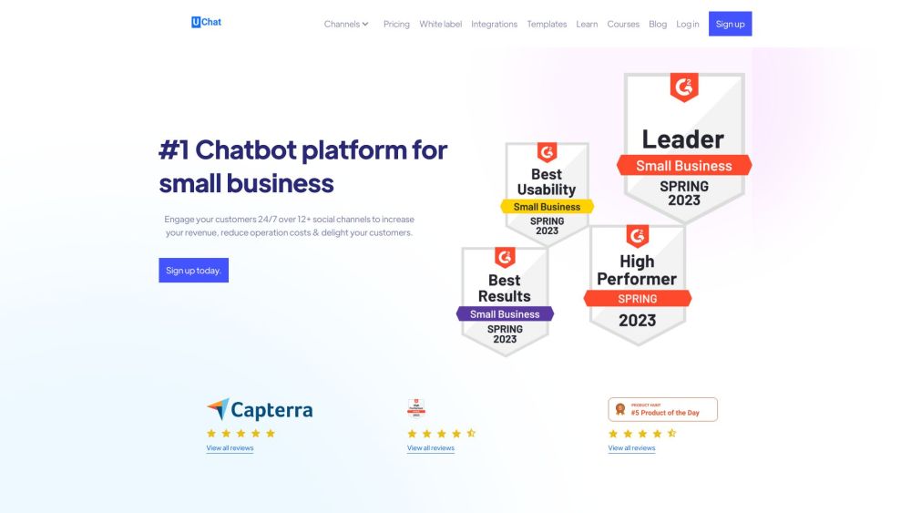 UChat : Use cases, Pricing, Reviews, Core features, alternatives